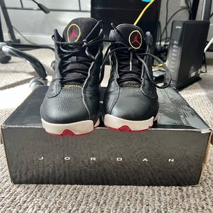AIR JORDAN 13 RETRO GS PLAYOFFS Size 6Y Big kids fits women size 7-8 womens